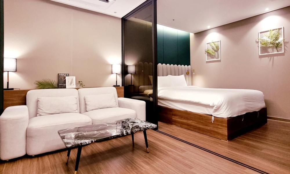 D Ov Haeundae Hotel Busan Exterior foto